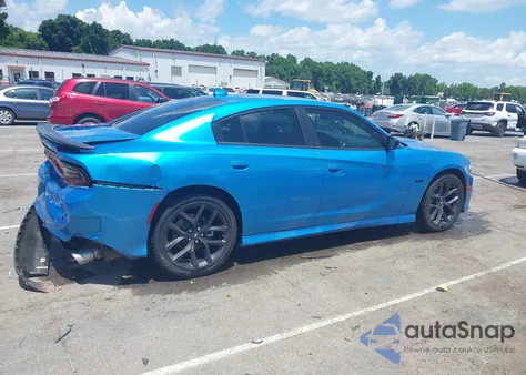 2023 Dodge Charger R/T из США, поврежденный, VIN 2C3CDXCT5PH608543